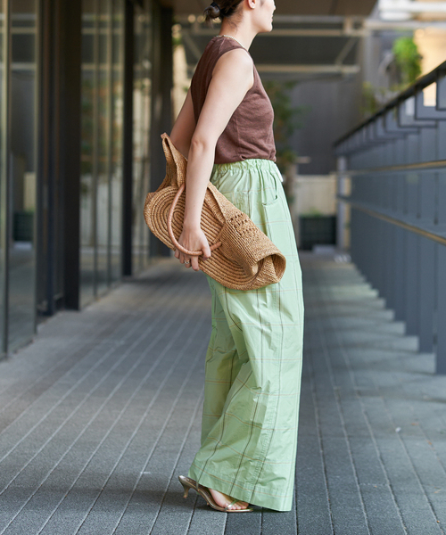 セール】IENA LA BOUCLE Linen ミニ裏毛ノースリーブ（ニット