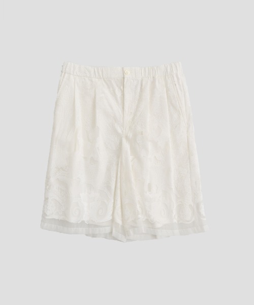 TAAKK(ターク)の「【TAAKK/ターク】SHORTS(その他パンツ・メンズ・ホワイト/ブラック・2/3/1)」の2枚目の写真