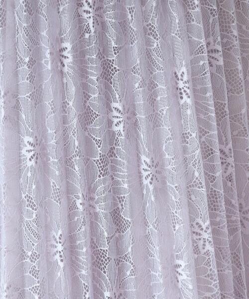 ITS'DEMO（イッツデモ）の「【ウエストゴム／手洗い可】レースプリーツスカート（スカート・レディース・ブラック/アイボリー/ベビーピンク/ライトグレー・00）」の9枚目の写真