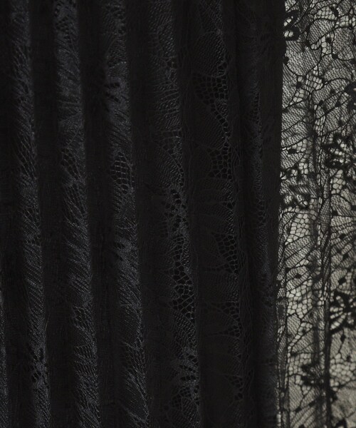 ITS'DEMO（イッツデモ）の「【ウエストゴム／手洗い可】レースプリーツスカート（スカート・レディース・ブラック/アイボリー/ベビーピンク/ライトグレー・00）」の15枚目の写真