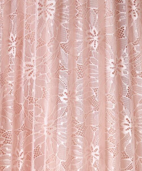 ITS'DEMO（イッツデモ）の「【ウエストゴム／手洗い可】レースプリーツスカート（スカート・レディース・ブラック/アイボリー/ベビーピンク/ライトグレー・00）」の8枚目の写真