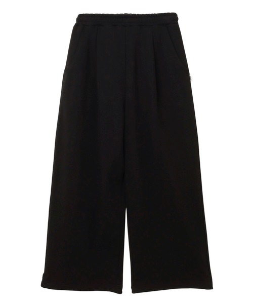 ANME（アンメ）の「スウェットタックワイドパンツ（スウェットパンツ・レディース・オートミール/ブラック/オフホワイト・M/L/XL/XXL）」の11枚目の写真