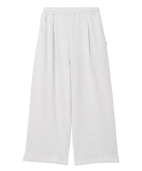 ANME（アンメ）の「スウェットタックワイドパンツ（スウェットパンツ・レディース・オートミール/ブラック/オフホワイト・M/L/XL/XXL）」の13枚目の写真