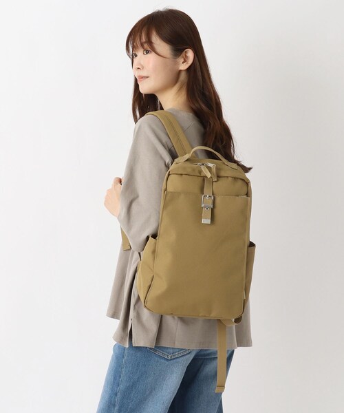 one'sterrace(ワンズテラス)の「anello LOMO 10Pリュック(ハンドバッグ・レディース・ベージュ系8/グレー系4・99)」の16枚目の写真