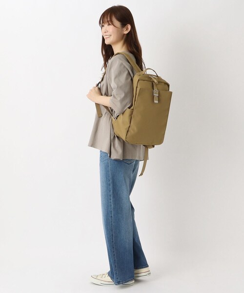one'sterrace(ワンズテラス)の「anello LOMO 10Pリュック(ハンドバッグ・レディース・ベージュ系8/グレー系4・99)」の17枚目の写真