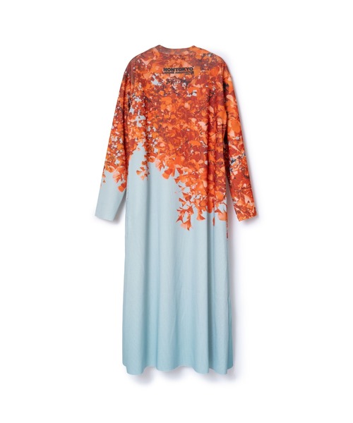 NON TOKYO(ノントーキョー)の「NON TOKYO/ノントーキョー/PRINT RIB L/S ONE-PIECE(A-C)(ワンピース・レディース・B/A/C・1/2)」の5枚目の写真