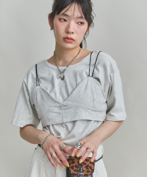 tシャツ 「ZOZO限定」BACK OPEN TSHIRT×STICH BUSTER レディース MIRROR STOKE tシャツ 「ZOZO限定」BACK OPEN TSHIRT×STICH