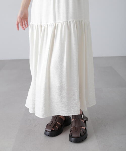 FREE'S MART（フリーズマート）の「◆【3サイズ展開XS-M】ランタンスリーブバックリボンワンピース【低身長サイズ有】（ワンピース・レディース・ホワイト/イエロー/ブラック/ブラック系その他・X-SMALL/SMALL/MEDIUM）」の17枚目の写真