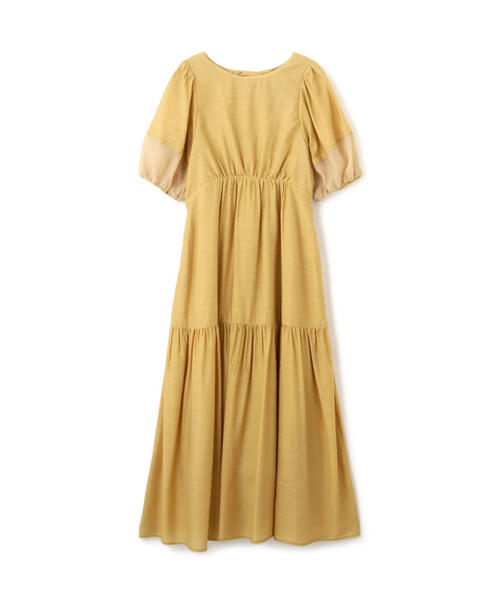 FREE'S MART（フリーズマート）の「◆【3サイズ展開XS-M】ランタンスリーブバックリボンワンピース【低身長サイズ有】（ワンピース・レディース・ホワイト/イエロー/ブラック/ブラック系その他・X-SMALL/SMALL/MEDIUM）」の20枚目の写真