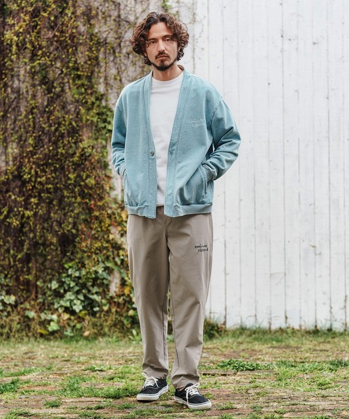 1minute 1second(ワンミニットワンセカンド)の「mp13511-cool embroidery easy pants イージーパンツ(その他パンツ・メンズ・グレイッシュベージュ/ブラック・S/M/L/XL)」の9枚目の写真
