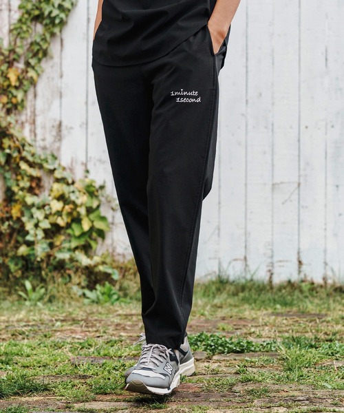 1minute 1second(ワンミニットワンセカンド)の「mp13511-cool embroidery easy pants イージーパンツ(その他パンツ・メンズ・グレイッシュベージュ/ブラック・S/M/L/XL)」の14枚目の写真
