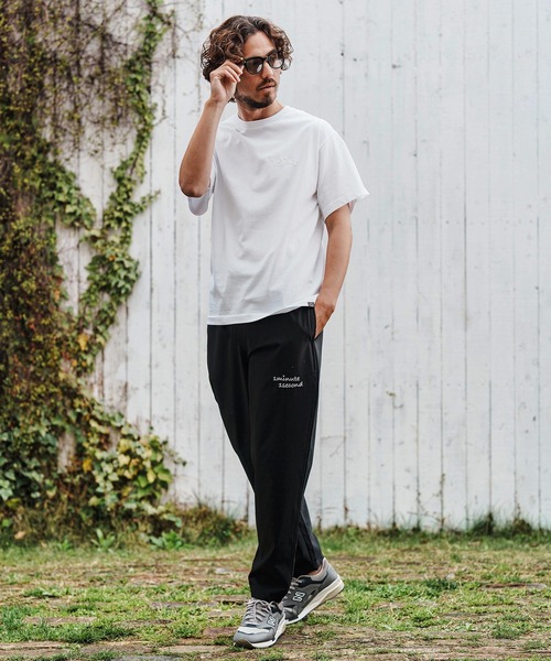 1minute 1second(ワンミニットワンセカンド)の「mp13511-cool embroidery easy pants イージーパンツ(その他パンツ・メンズ・グレイッシュベージュ/ブラック・S/M/L/XL)」の16枚目の写真