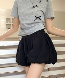 ampm（エーエムピーエム）の「ミニ丈バルーンスカートパンツ/パンプキンパンツ スカパン（スカート）」