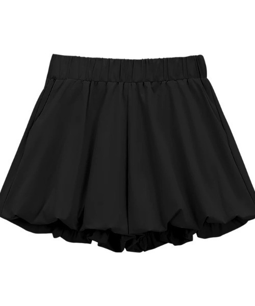 ampm(エーエムピーエム)の「ミニ丈バルーンスカートパンツ/パンプキンパンツ スカパン(スカート・レディース・ホワイト/ブラック・S/M/L)」の4枚目の写真