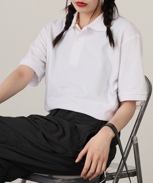 United Athle(ユナイテッドアスレ)の「吸水速乾 UVカット 5.3オンス ドライカノコ ユーティリティー ポロシャツ 秋 秋服 2026年秋冬(ポロシャツ・レディース・ネイビー/ターコイズブルー/オレンジ/インディゴブルー/グリーン/バーガンディー/ブラック/ホワイト/グレー/サックスブルー/パープル・XL/L/M/S)」の18枚目の写真
