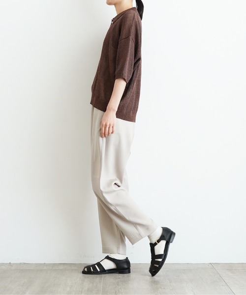 オローネ　通年パンツ　シャララパンツ　バルーンパンツ　オローネグレーパンツ 10%OFF】オローネ シャララパンツ | オローネ | TANDEY ONLINE STORE
