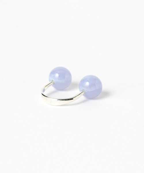 Ray BEAMS(レイビームス)の「Saskia Diez / Ice blue Ring(リング・レディース・サックスブルー・ONE SIZE)」の2枚目の写真