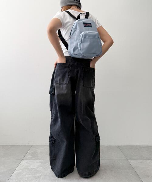 JANSPORT（ジャンスポーツ）の「∴WEGO/JANSPORT HALFPINT（バックパック/リュック・レディース・ライトパープル/ブラック/サックスブルー/ライトピンク・FREE）」の11枚目の写真