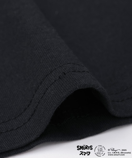 チチカカ（チチカカ）の「スマーフ コラボレーション メキシコバスプリントTシャツ【ユニセックス】（Tシャツ/カットソー・メンズ・その他1/ブラック・MEDIUM/LARGE）」の16枚目の写真