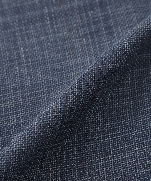 MACKINTOSH LONDON（マッキントッシュ ロンドン）の「【BREASY JACKET】ブッチャーリネンチェックジャケット（テーラードジャケット・メンズ・ブルー系その他7/グレー系その他・36/38/40）」の7枚目の写真