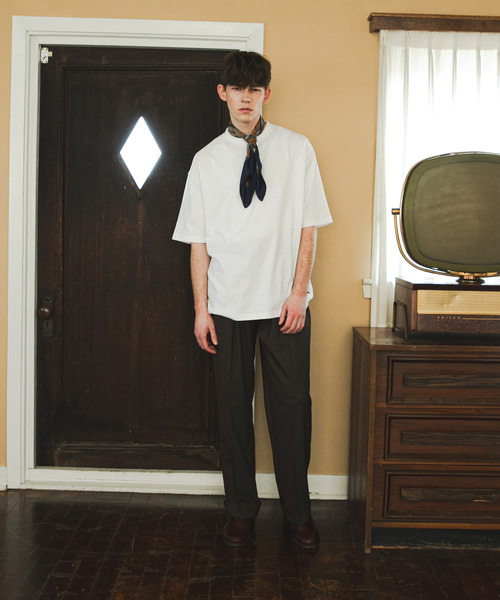 BROOKS BROTHERS(ブルックスブラザーズ)の「『別注』BROOKS BROTHERS×UR GF LOGO S/S T-SHIRTS(Tシャツ/カットソー・メンズ・ネイビー/ホワイト/ブラック・MEDIUM/LARGE/X-LARGE)」の12枚目の写真