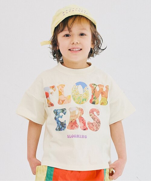 セール】FLOWERSフォトプリント半袖Tシャツ（Tシャツ/カットソー