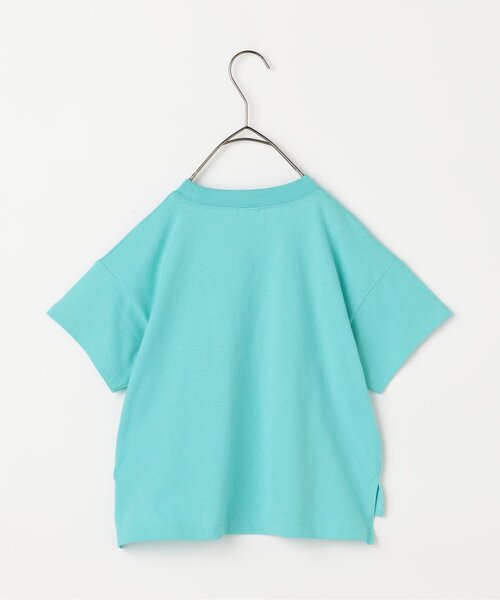 p.premier(ピードットプルミエ)の「FLOWERSフォトプリント半袖Tシャツ(Tシャツ/カットソー・キッズ・オフホワイト/ライトイエロー/サックスブルー・80/90/100/110/120/130/140)」の17枚目の写真