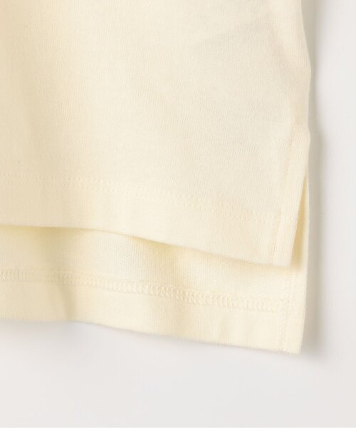 p.premier(ピードットプルミエ)の「FLOWERSフォトプリント半袖Tシャツ(Tシャツ/カットソー・キッズ・オフホワイト/ライトイエロー/サックスブルー・80/90/100/110/120/130/140)」の22枚目の写真