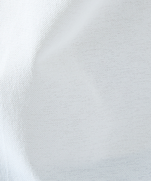 ABAHOUSE GRAY(アバハウスグレイ)の「【快適機能素材】ハイツイスト カノコ 半袖Tシャツ / ニットTシャツ(Tシャツ/カットソー・メンズ・ブラック/ホワイト/ライトグレー/ネイビー・46/48)」の17枚目の写真
