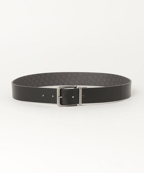 Calvin Klein(カルバン・クライン)の「ブラックレザー リバーシブルベルト35mm(ベルト・メンズ・ブラック系/ブラック・100/80/90cm)」の10枚目の写真