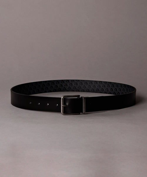 Calvin Klein(カルバン・クライン)の「ブラックレザー リバーシブルベルト35mm(ベルト・メンズ・ブラック系/ブラック・100/80/90cm)」の5枚目の写真