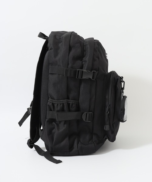 Kappa(カッパ)の「kappa シンプルロゴ刺繍デイパック(バックパック/リュック・メンズ・ブラック×ブラック/ブラック×ブルー/ブラック×ホワイト・FREE)」の12枚目の写真