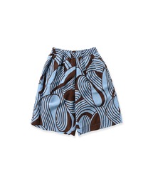 ESLOW（エスロー）の「ESLOW/エスロー OVERSIZED SHORT オーバーサイズ ショーツ 総柄（その他パンツ）」