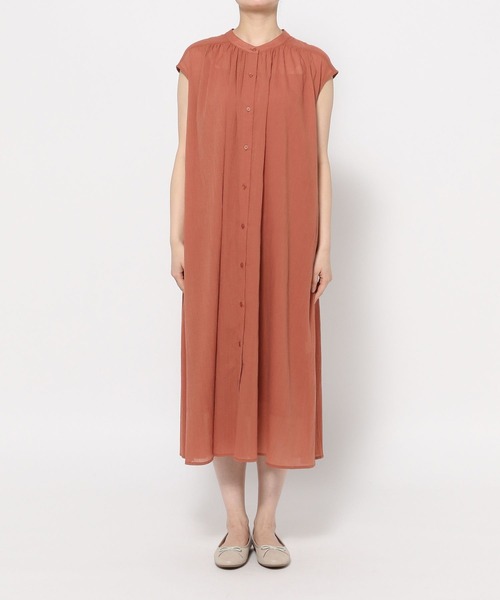 グローバルワーク しゅり/エアリーリラックスデニムワンピース