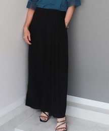 libelle more | サイドプリーツワイドパンツ(その他パンツ)