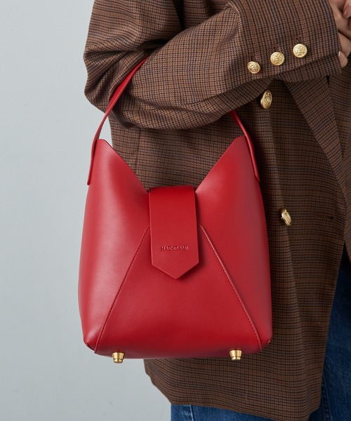 HASHIBAMI(ハシバミ)の「【HASHIBAMI】フェズ ワンハンドルバッグ ギフト(ハンドバッグ・レディース・グレイッシュベージュ/ブラック/ベージュ/ブラウン/レッド/ベージュ系・FREE)」の6枚目の写真