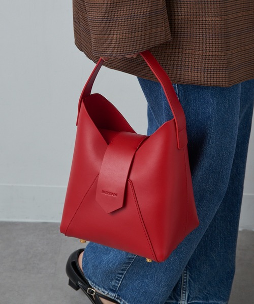 HASHIBAMI(ハシバミ)の「【HASHIBAMI】フェズ ワンハンドルバッグ ギフト(ハンドバッグ・レディース・グレイッシュベージュ/ブラック/ベージュ/ブラウン/レッド/ベージュ系・FREE)」の10枚目の写真