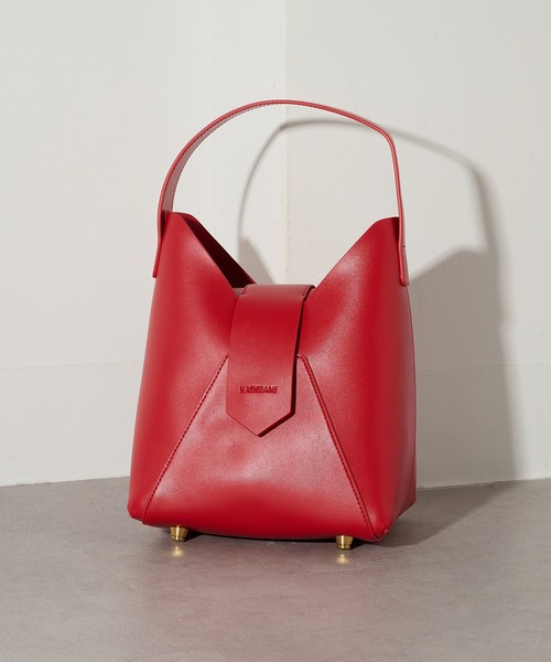 HASHIBAMI(ハシバミ)の「【HASHIBAMI】フェズ ワンハンドルバッグ ギフト(ハンドバッグ・レディース・グレイッシュベージュ/ブラック/ベージュ/ブラウン/レッド/ベージュ系・FREE)」の7枚目の写真