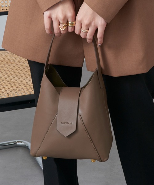 HASHIBAMI(ハシバミ)の「【HASHIBAMI】フェズ ワンハンドルバッグ ギフト(ハンドバッグ・レディース・グレイッシュベージュ/ブラック/ベージュ/ブラウン/レッド/ベージュ系・FREE)」の15枚目の写真