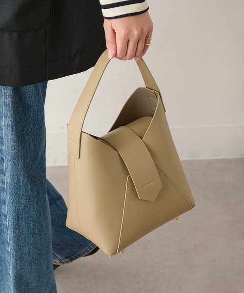 HASHIBAMI(ハシバミ)の「【HASHIBAMI】フェズ ワンハンドルバッグ ギフト(ハンドバッグ・レディース・グレイッシュベージュ/ブラック/ベージュ/ブラウン/レッド/ベージュ系・FREE)」の22枚目の写真