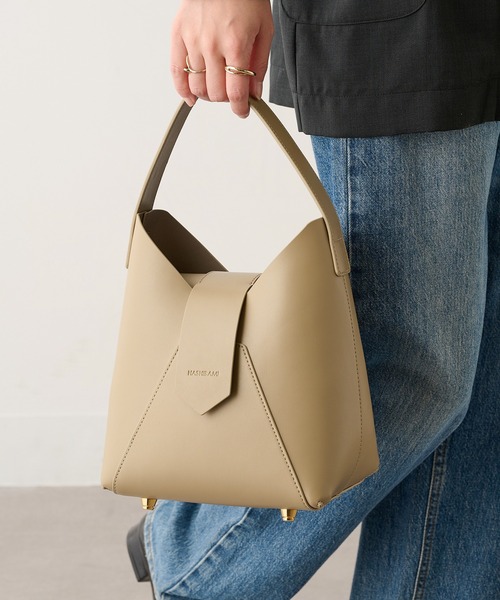 HASHIBAMI(ハシバミ)の「【HASHIBAMI】フェズ ワンハンドルバッグ ギフト(ハンドバッグ・レディース・グレイッシュベージュ/ブラック/ベージュ/ブラウン/レッド/ベージュ系・FREE)」の20枚目の写真