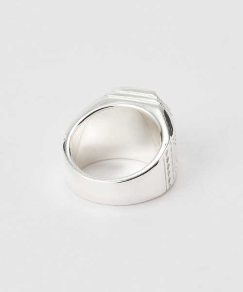 BABYLONE（バビロン）の「【ADRAR】OCTAGON PINKY（リング・レディース・シルバー・フリー）」の4枚目の写真