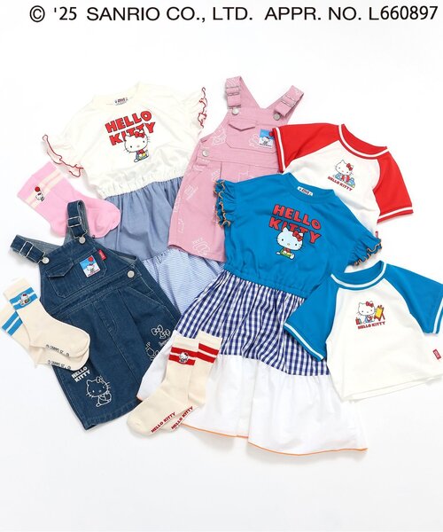 sanrio(サンリオ)の「【ハローキティ】チビトップス(Tシャツ/カットソー・キッズ・レッド/ブルー・90/100/110/120/80/130/140)」の10枚目の写真