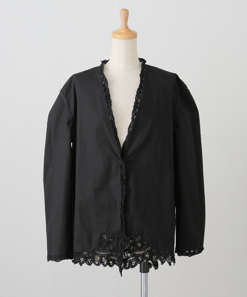 最終価格。⬛️ 本日17時削除 ⬛️ Plage パジャマジャケット 36 新品 Plage Cache Coeur ジャケットブラック36｜Yahoo!フリマ