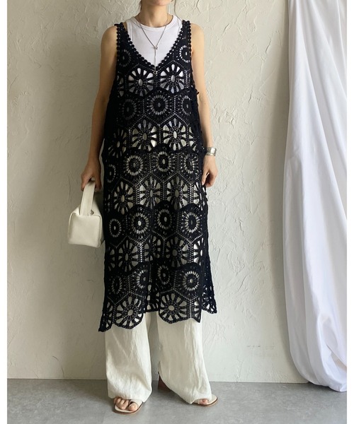 ワンピース HI closet slit zip big collar one-piece – BUNNY APARTMENT