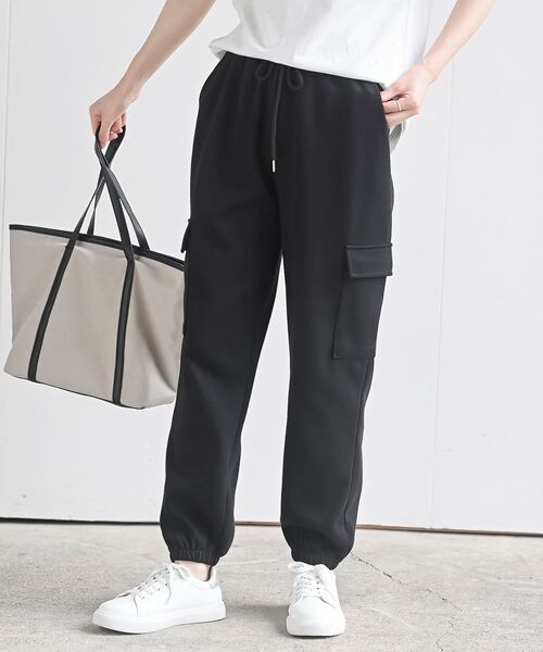 rps（アールピーエス）の「カーゴジョガーパンツ（カーゴパンツ・レディース・ブラック/アイボリー/チャコールグレー/杢グレー・フリー）」の3枚目の写真