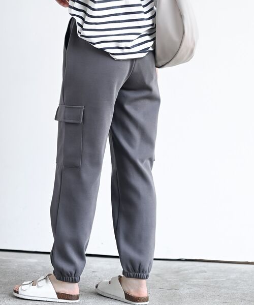 rps（アールピーエス）の「カーゴジョガーパンツ（カーゴパンツ・レディース・ブラック/アイボリー/チャコールグレー/杢グレー・フリー）」の7枚目の写真