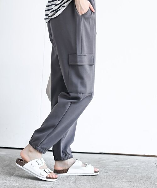 rps（アールピーエス）の「カーゴジョガーパンツ（カーゴパンツ・レディース・ブラック/アイボリー/チャコールグレー/杢グレー・フリー）」の8枚目の写真