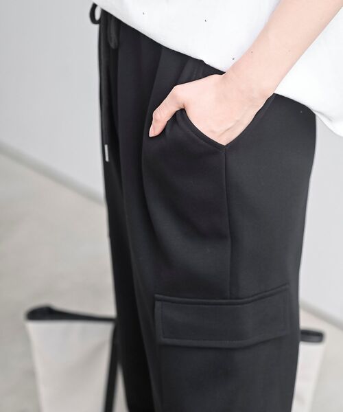 rps（アールピーエス）の「カーゴジョガーパンツ（カーゴパンツ・レディース・ブラック/アイボリー/チャコールグレー/杢グレー・フリー）」の14枚目の写真