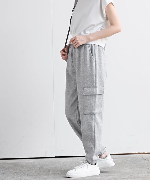 rps（アールピーエス）の「カーゴジョガーパンツ（カーゴパンツ・レディース・ブラック/アイボリー/チャコールグレー/杢グレー・フリー）」の15枚目の写真